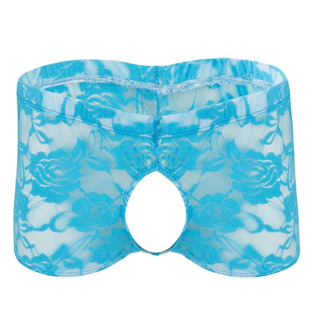 "Sissy Linda" Lace Boxer Shorts - Sissy Lux