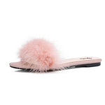 Load image into Gallery viewer, &quot;Sissy Stephanie&quot; Fluffy Fur Slippers - Sissy Lux
