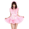 Lockable Sissy Maid Pink Dress - Sissy Lux