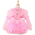 Lockable Pink Sissy Maid Dress - Sissy Lux