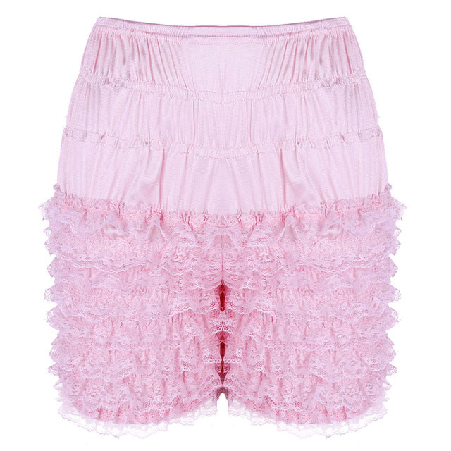 Ruffled Lace Sissy Bloomers - Sissy Lux