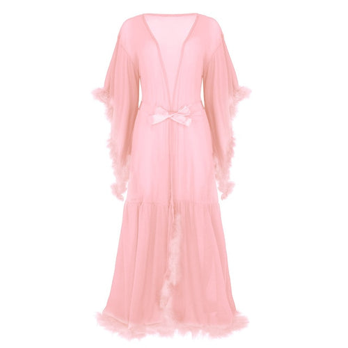 "Sissy Betsy" Feather Robe - Sissy Lux