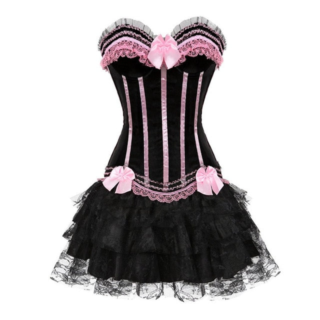 Sissy Corset Bow Dress - Sissy Lux