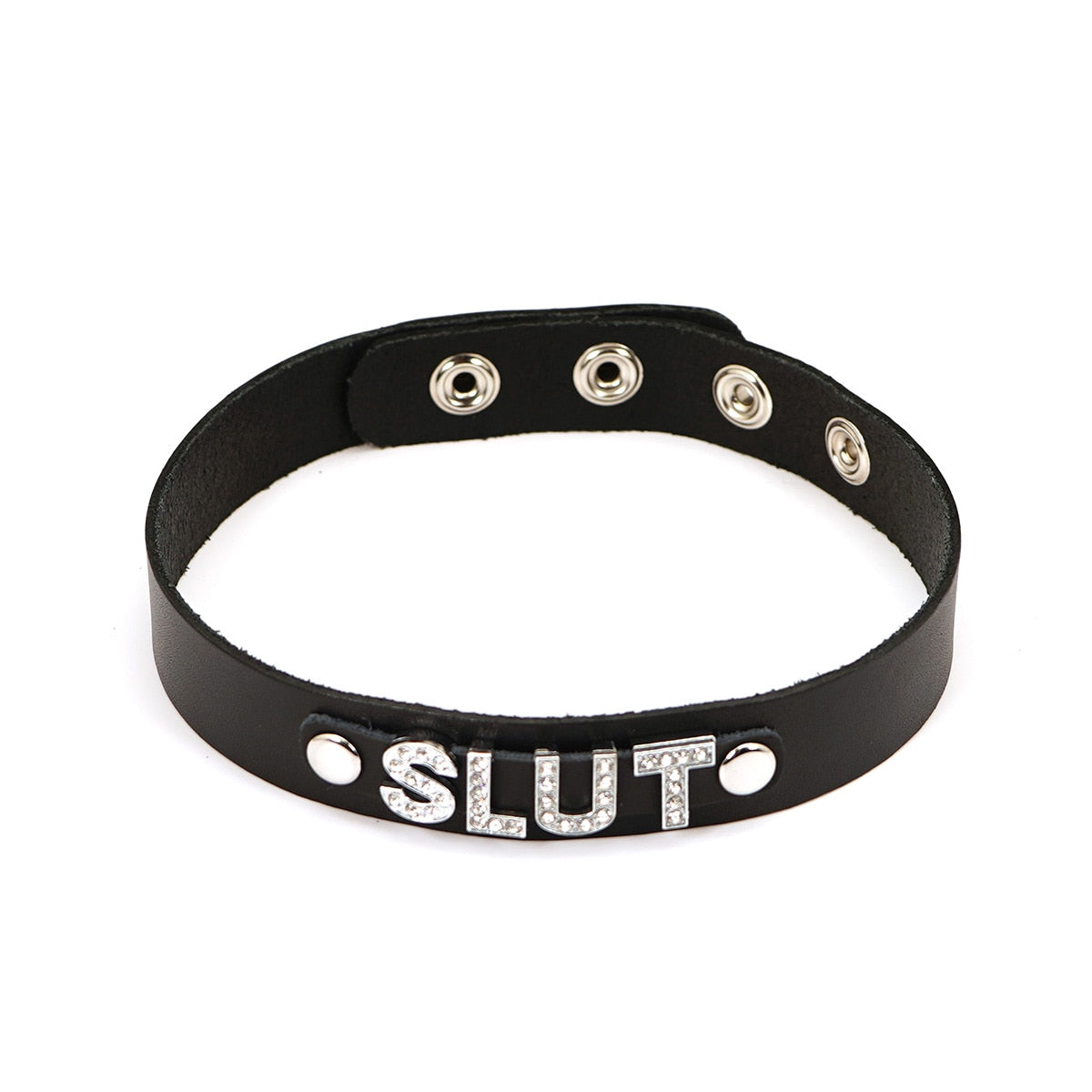 Slut BDSM Slave Collar - Sissy Lux