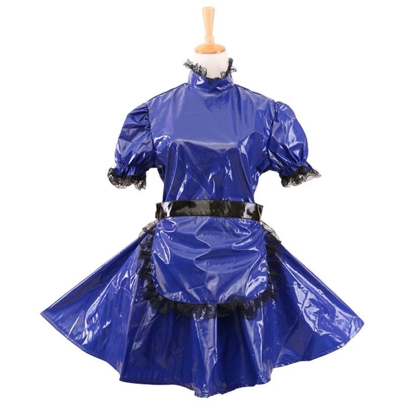 Lockable Sissy Maid Dress - Sissy Lux