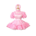 Load image into Gallery viewer, Sissy Lux Pink Frilly Dress - Sissy Lux
