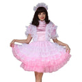 Lockable Organza Sissy Maid Dress - Sissy Lux