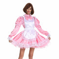 Lockable Pink Sissy Maid Dress - Sissy Lux