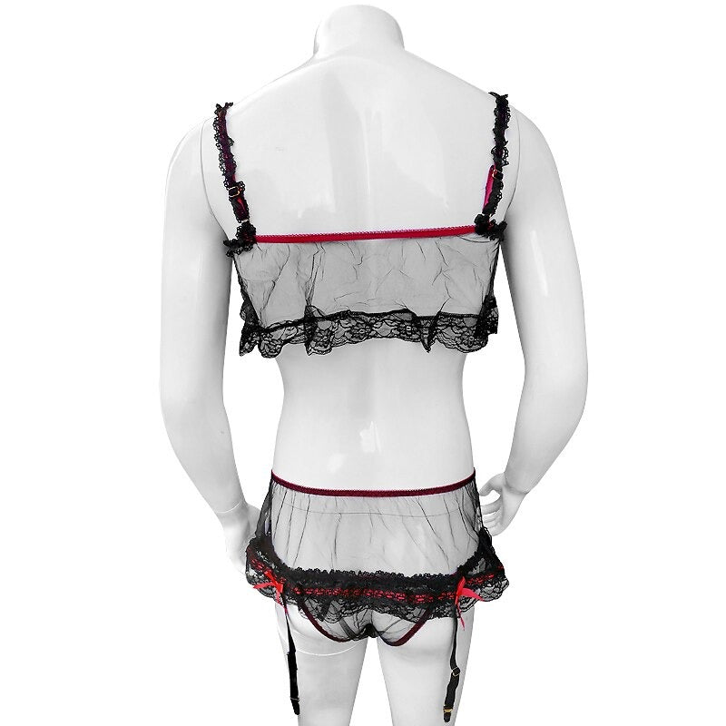 Sissy Mark Lingerie Set - Sissy Lux