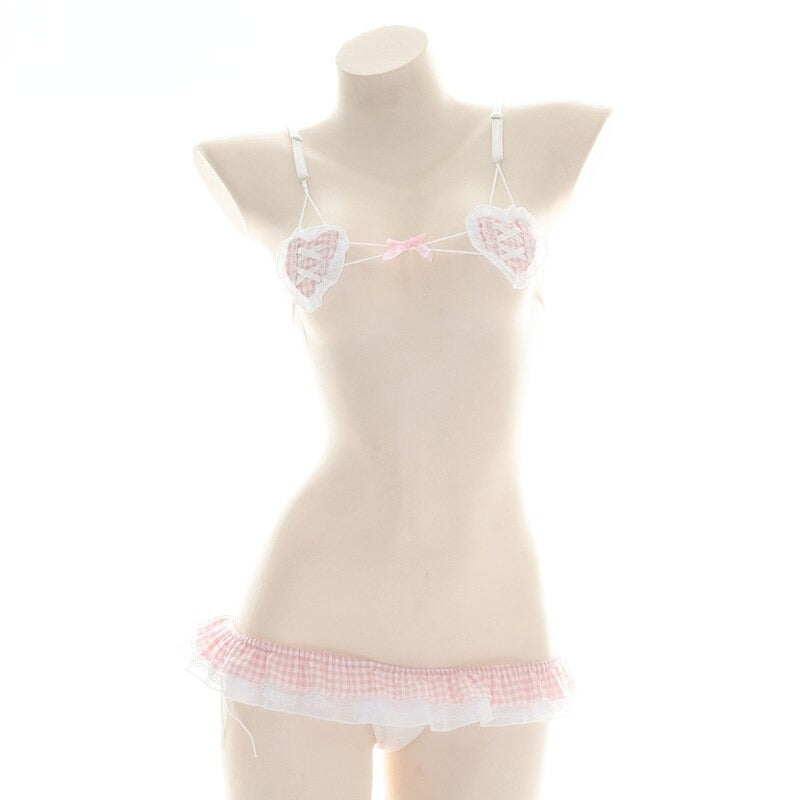 Sexy Sissy Micro Bikini Lingerie Set - Sissy Lux