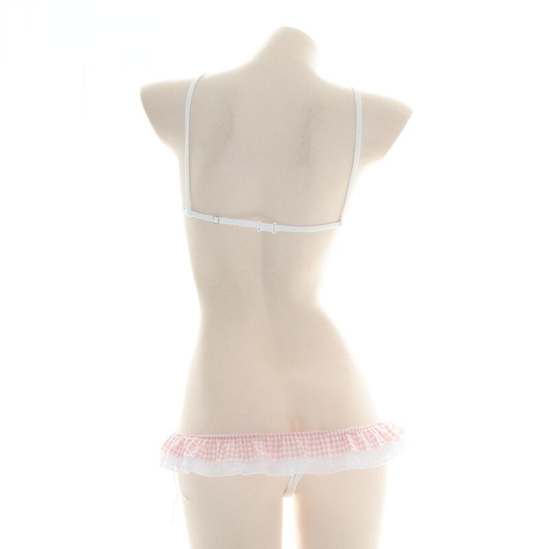 Sexy Sissy Micro Bikini Lingerie Set - Sissy Lux