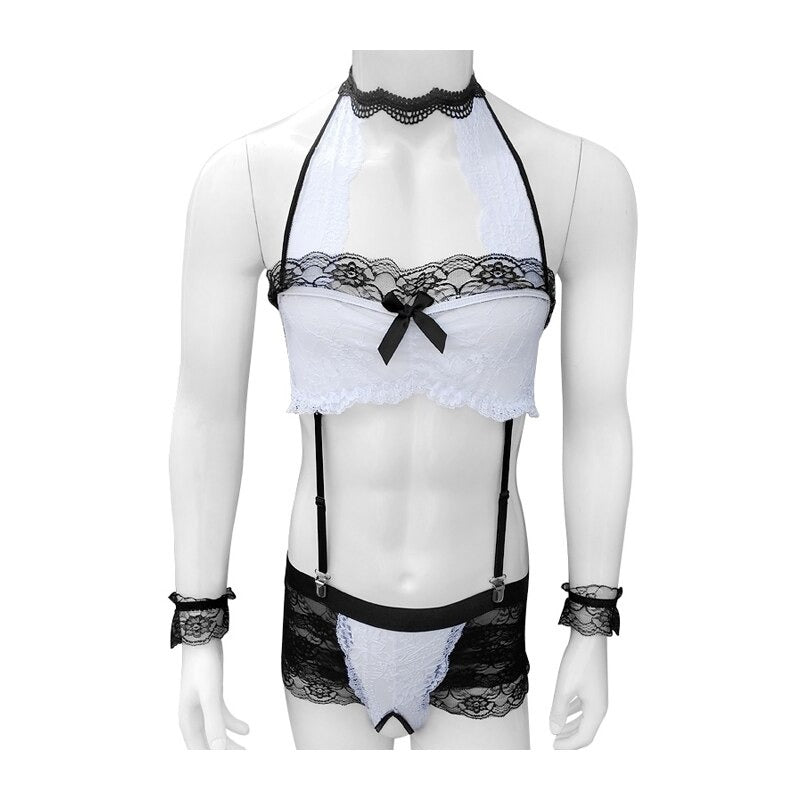 Sissy Mario Lingerie Set - Sissy Lux