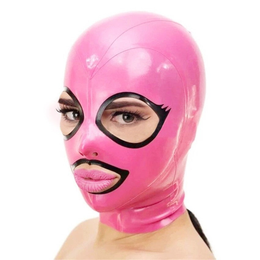 Sissy Phil Pink Latex Mask - Sissy Lux
