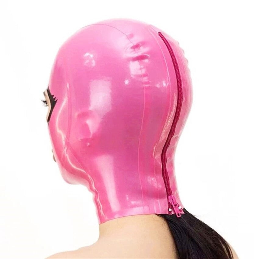 Sissy Phil Pink Latex Mask - Sissy Lux
