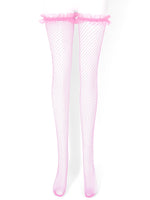 Load image into Gallery viewer, Pink Mesh Sissy Stockings - Sissy Lux
