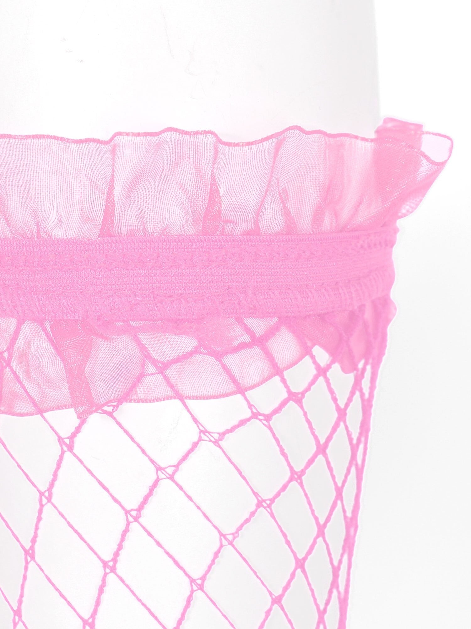 Pink Mesh Sissy Stockings Sissy Lux pink-mesh-sissy-stockings-sissy-lux