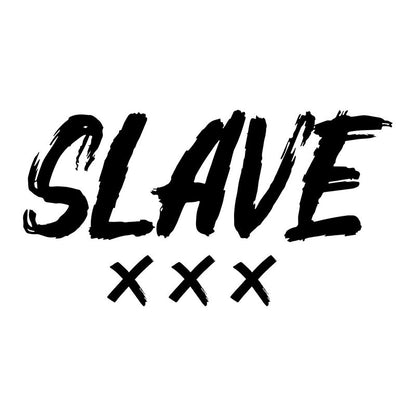 "Slave" Temporary Tattoo - Sissy Lux