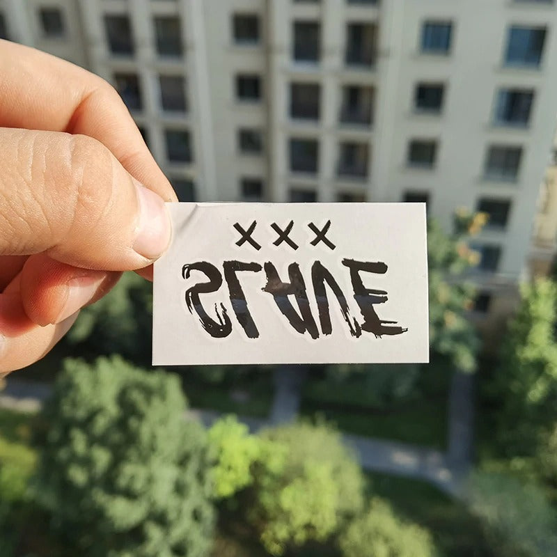 "Slave" Temporary Tattoo - Sissy Lux