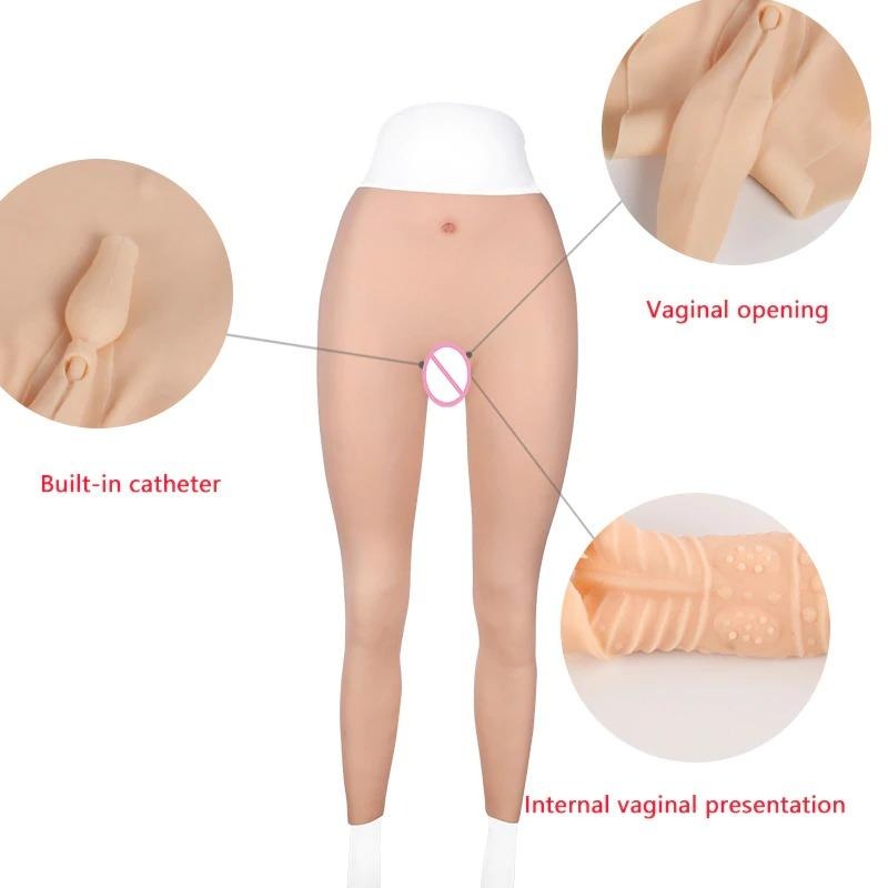 Fake Vagina Pants - Sissy Lux