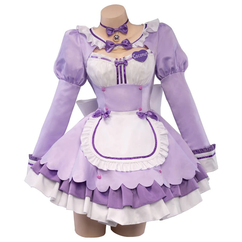 Anime Coconut Maid Dress - Sissy Lux