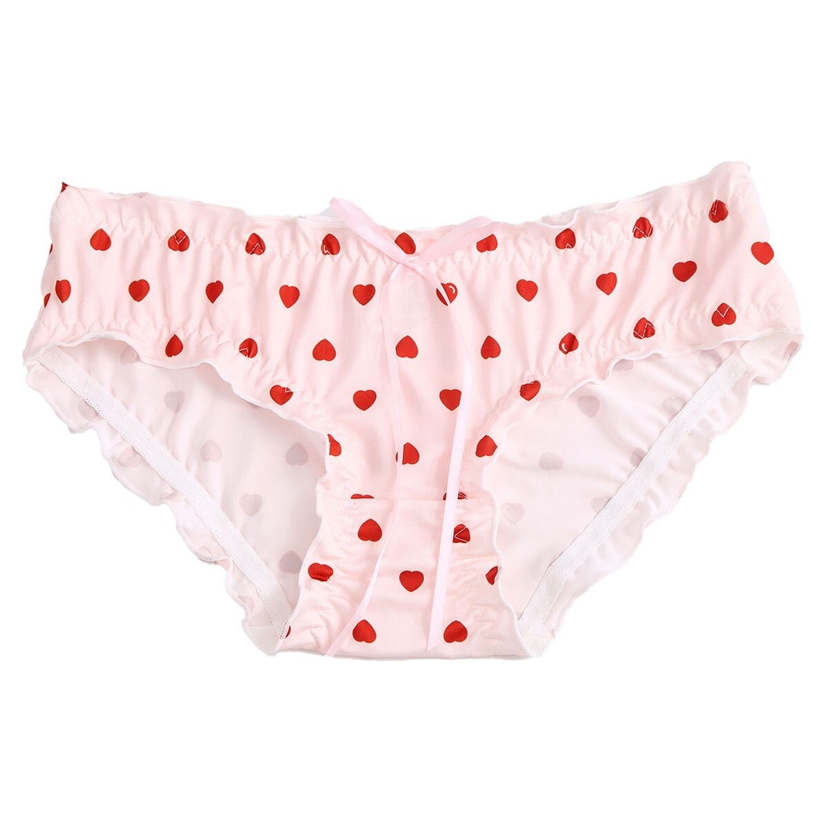 Cute Heart Print Sissy Panties - Sissy Lux