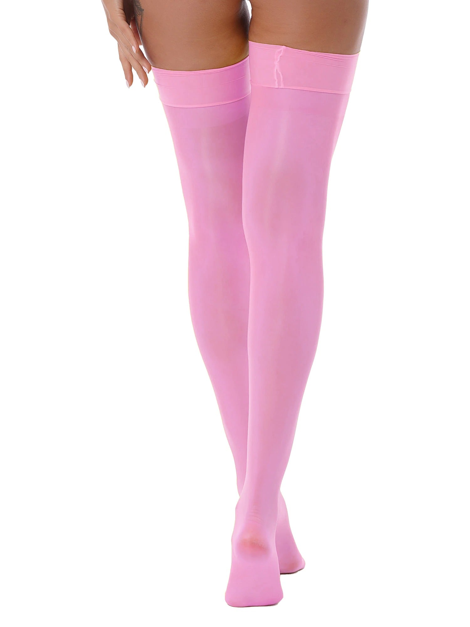 Sissy Mimi Pink Thigh High Stockings Sissy Lux sissy-mimi-pink-thigh-high-stockings-sissy-lux