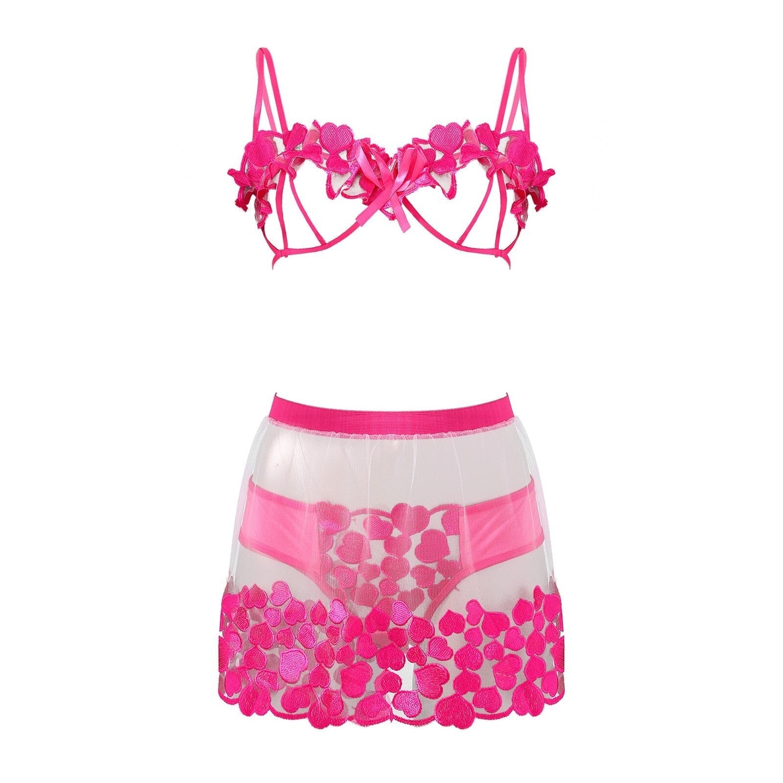 Pink Lover Sissy Lingerie Set - Sissy Lux