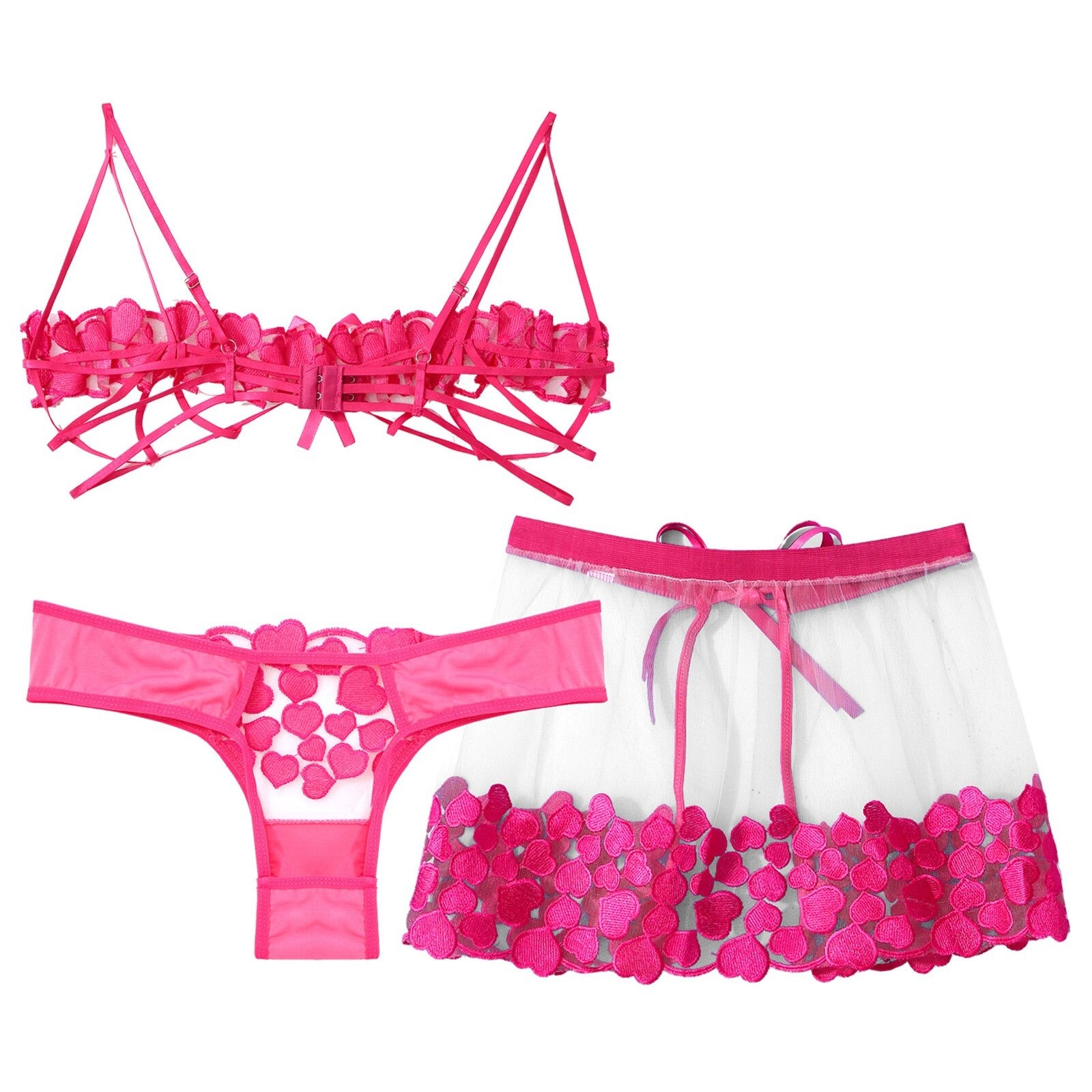 Pink Lover Sissy Lingerie Set - Sissy Lux