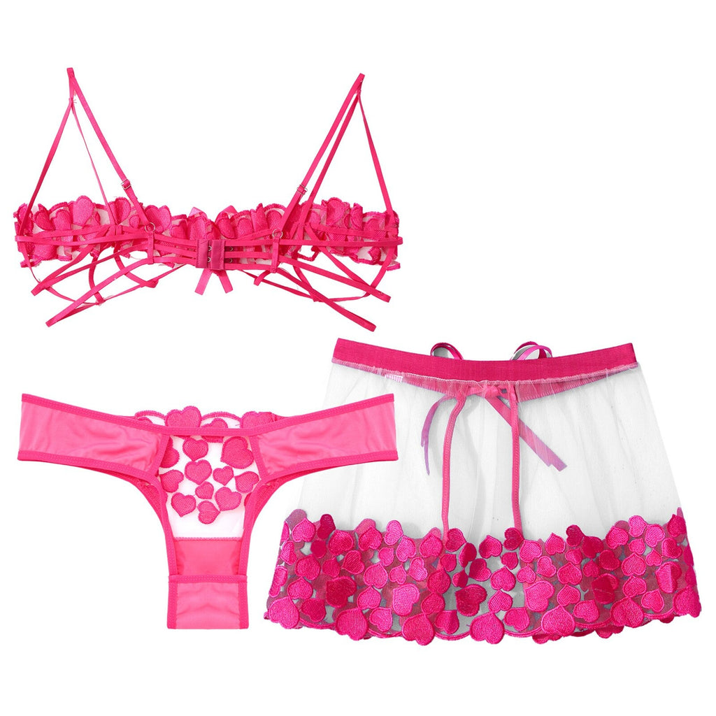 Pink Lover Sissy Lingerie Set - Sissy Lux