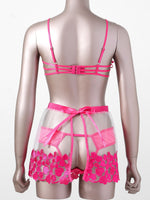 Load image into Gallery viewer, Pink Lover Sissy Lingerie Set - Sissy Lux
